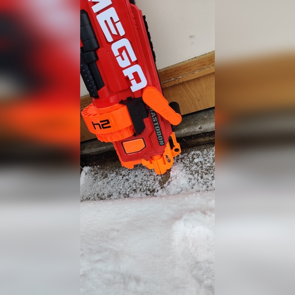 NERF MEGA Mastodon Gun Blaster Toy 24 Dart Round Clip Nerf N-Strike Mega - Picture 4 of 4